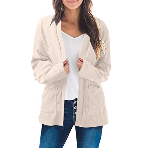 ADJHDFH White Cardigan Sweaters For Women Cardigan