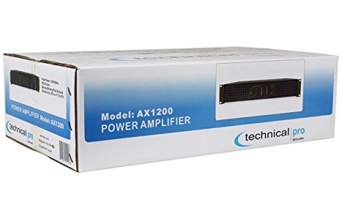 6 Technical+Pro+AX1200+2+Channel+Amplifier