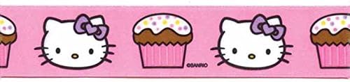 7/8'' Hello Kitty Cupcake Ribbon Pink