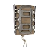 Rifle Soft Shell Scorpion Mag Carrier (TAN and OD GREEN) with Molle Mount Attachment 100% MADE IN USA