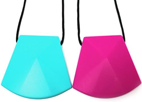 Chewelry Bundle - 2 Pack - Oral Sensory Input for Moderate Chewers | Reduce Anxiety | FDA Approved Silicone Necklace