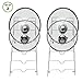 Evelots Pot Lid Storage-Cabinet Door/Wall-Organizer-12 Pot/Pan Covers-Set of 2
