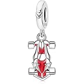 Artiyoo F1 Racing Car Dangle Charm 925 Sterling Silver Charms Fit Women Bracelet And Necklaces Bead Charm Pendant Jewelry Gifts For Family Friends