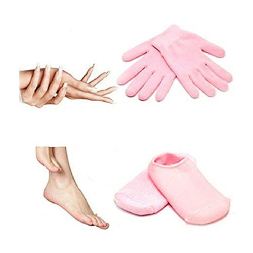 Don't let the cold and dry winter weather ruin your skin. Treat yourself to the luxurious and nourishing experience of the Pinkiou Gel Lotion Socks Gloves Set, and enjoy softer, smoother, and healthier skin every day. Whether you're curling up with a good book or catching up on your favorite shows, this set is sure to become your new winter essential. Description by ChatGPT.
