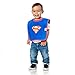 Bumkins Superman Pullover Bib, Blue