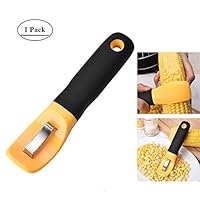 Ashero Corn Peeler, Corn Cob Remover Stripper Peeler Thresher Cutter Tool Stainless Steel Kernel Peeler for Home Kitchen