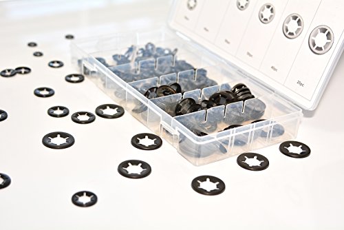 Swordfish 32341 Starlock Washer Assortment, 260 Piece