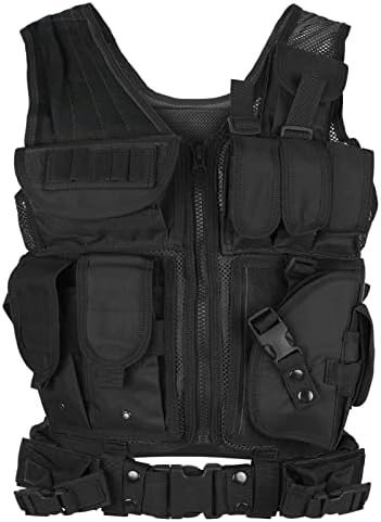 Amazon.com : BLACKHAWK S.T.R.I.K.E. Omega Vest - Black : Gun