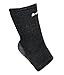 Ankle Compression Support Sleeve by BracePal For Plantar Fasciitis Pain Relief & Injury Prevention (Large, Black)