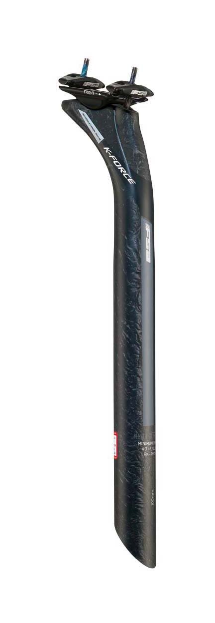 FSA K-Force Di2 SB25 Seatpost - Carbon/Grey Decal, 25.4 × 350 mm