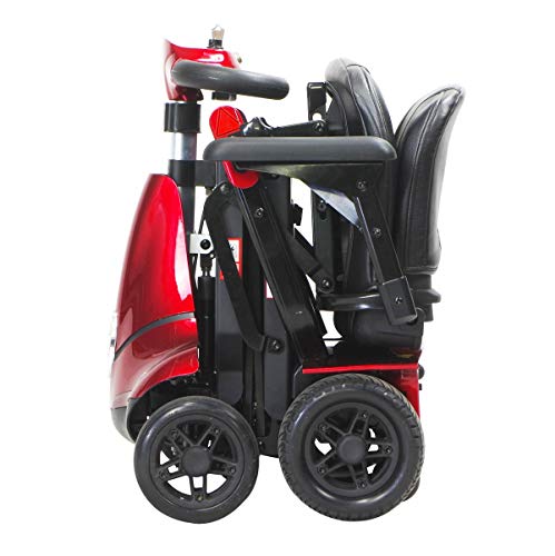 Monarch MOBIE PLUS Folding Mobility Scooter - 4 Wheel Electric Scooters for Adult