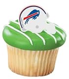 NFL Buffalo Bills Cupcake Rings 12 Pack
