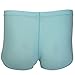 FEESHOW Men's Silky Boxer Briefs Shorts Bugle Pouch Underwear (Blue, X-Large)