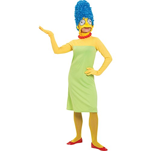 Ladies Marge Simpson Fancy Dress Halloween Party Costume Medium The Simpsons