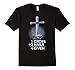 Men's 1 Cross + 3 Nails = 4 Given T-Shirt : Christian T Shirt XL Black