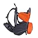 phil&teds Parade Child Carrier Frame Backpack, Orange – Compact, Lightweight (4.4lbs) – Holds a 40lb Child – Ergo Fit Harness – Waterproof – Minipack Included - 2 Year Guarantee