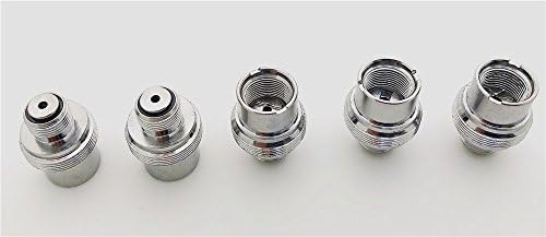 5pcs/lot 510 eGo Connector Metal Adapter 510 Fitting Adapter Connector