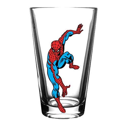 Avengers-Pint-Glass-Set-16-oz-Glass-Capacity-Set-of-4-Glasses-Classic-Shape