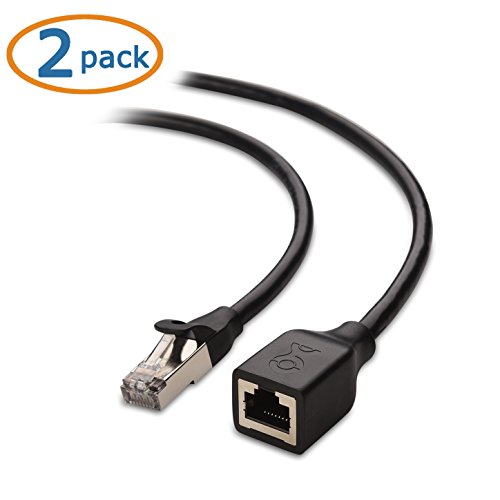 Cable Matters 10Gbps 2Pack Shielded Cat 6 Extension Cable 6