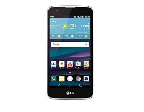 AT&T GoPhone LG Phoenix 2 SmartPhone – 4GLTE 8GB Memory Prepaid No Contract Locked cell Phone – Black