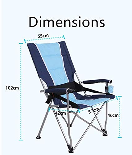 NHY Garten tragbarer Hocker klappbarer Reisestuhl, Fußstütze Außenterrasse Camping Wandern Angelsitz,A – Bild 3