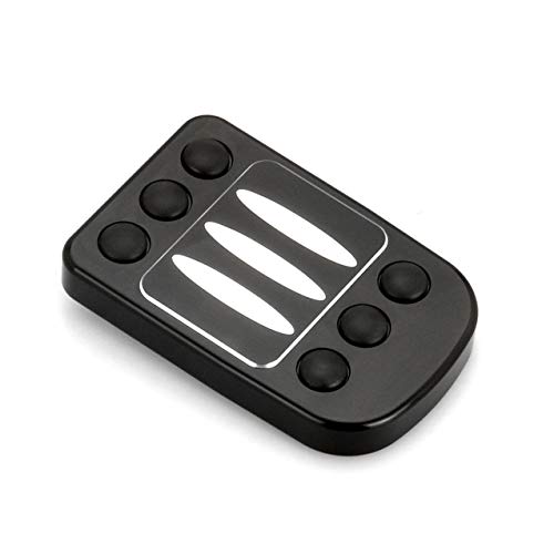 Black Deep edge cut floorboards for harley Road king Special FLHRXS