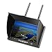EACHINE LCD5802D TFT LCD FPV Monitor with DVR 5.8G 40CH 7 Inch Screen 800x480 SVG 600 cd /㎡ High Bright OSD Dual Receiver Support NSTC PAL for Car Rear View Backup Camera,CCTV Camera FPV Racing Quad