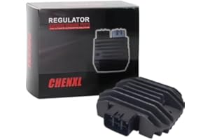 CHENXL MOSFET 250W Voltage Regulator Rectifier | Replacement for Yamaha OEM 5BN-81960-00-00 | Fits Raptor 700, YFZ450R, Rhino 450/660, Grizzly 660, Road Star, V Star & More