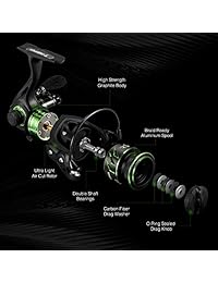 Piscifun Viper II   Carrete de pesca de alta velocidad 6,2:1, 10+1BB, carrete ligero ultra suave para torneo