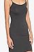 TheMogan Women's Sleeveless Spaghetti Strap Cotton Long Cami Mini Bodycon Slip Dress
