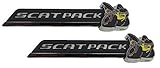 X2 SCAT PACK BEE Direct OEM Replacement Emblem For Dodge / Mopar Charger & Challenger