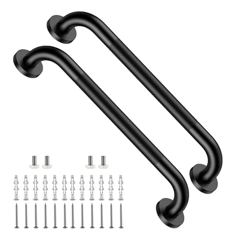 Zuext Matte Black Shower Grab Bar