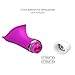 Tongue Vibrant Toy For Women, Oral Tongue Simulator Stimulator, Waterproof 30-frequency Vibration Wand, Multi Speed Wireless Clitorial Sucking Toy for Adult Couples, Purple & White