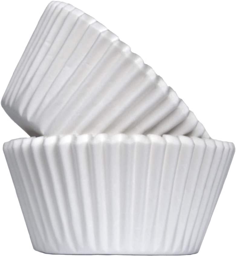 Cake N Bake Cupcake Muffin Baking Cases (White, 500)