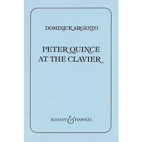 Peter Quince at the Clavier (Sonatina for Mixed Chorus and Piano Concertante) SATB by Dominick Argento Pack of 2