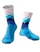 JOGAL Mens Color Dress Socks Funny Colorful Rainbow Argyle High Fun Sock,Multicolors,One Size (5 Pack)