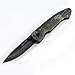Cool Hand 2.75'' Damascus Pattern Ceramic Liner Lock Pocket Folding Knife w/ 3.75'' Aluminum Digital Camo Handle, Deep Carry Clip