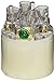 Hubbell HBL2733 Locking Connector, 30 amp, 3 Phase, 480V, L16-30R, Black and White