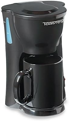 Toastess Personal Coffee Maker with 10.5 oz. Ceramic Mug