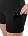 ODODOS High Waist Out Pocket Yoga Short Tummy Control Workout Running Athletic Non See-Through Yoga Shorts