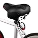 Tcamp Super Waterproof 1200 Lumen LED Bicycle Headlight(Need Battery Pack) and Waterproof Flashing Rear Light Solar Bicycle Taillight for Racing & Mountain (No Battery Pack)