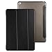 ESR Yippee Smart Case for The iPad Air 2, Smart Case Cover [Synthetic Leather] Translucent Frosted Back Magnetic Cover with Auto Sleep/Wake Function [Light Weight] (Black)
