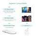 Wireless Charger for Multiple Devices, ZealSound 10W Fast Triple Dual Wireless Charging Pad Quick QC 3.0 Adapter Included Station Dock with USB Charge Port for Qi Enabled Phones and New AirPods(White)