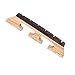 Maple & Ebony Banjo Bridge Three Legged Bridge for 6 String Banjo