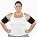 Z&S Arm Trimmers for Men & Women Neoprene Gym Exercise Compression Slimmer Bands for Workout Fat Burning Sudatory Black,2pcs Pack (M)