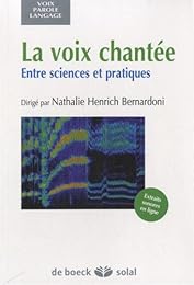 La  voix chantée