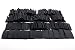 SummitLink 415 Pcs Black Assorted Heat Shrink Tube 10 Sizes Tubing Wrap Sleeve Set Combo primary