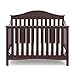 Graco Harbor Lights 4-in-1 Convertible Crib, Espresso, Easily Converts to Toddler Bed Day Bed or Full Bed, Three Position Adjustable Height Mattress (Mattress Not Included)
