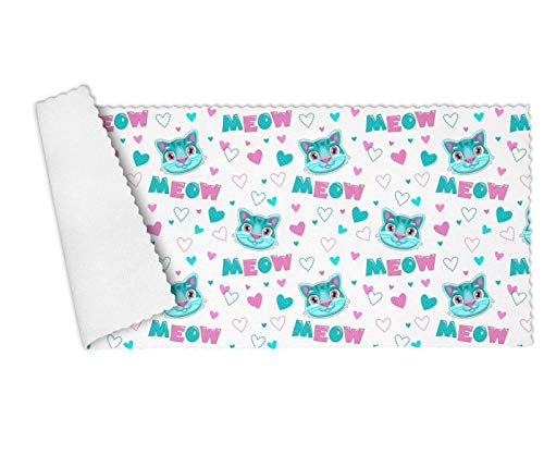 Floowyerion Highly Absorbent Bar Towels Napkins Towels Meow Cat