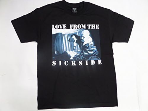 Psycho Realm Men's F. Love T-Shirt Large Black